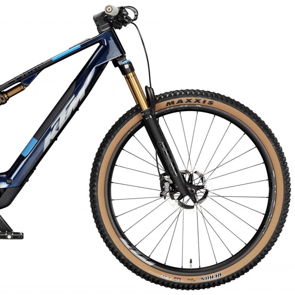Horský elektrobicykel KTM Macina Scarp SX Prime Transparent Blue - 29" bicykle - 2