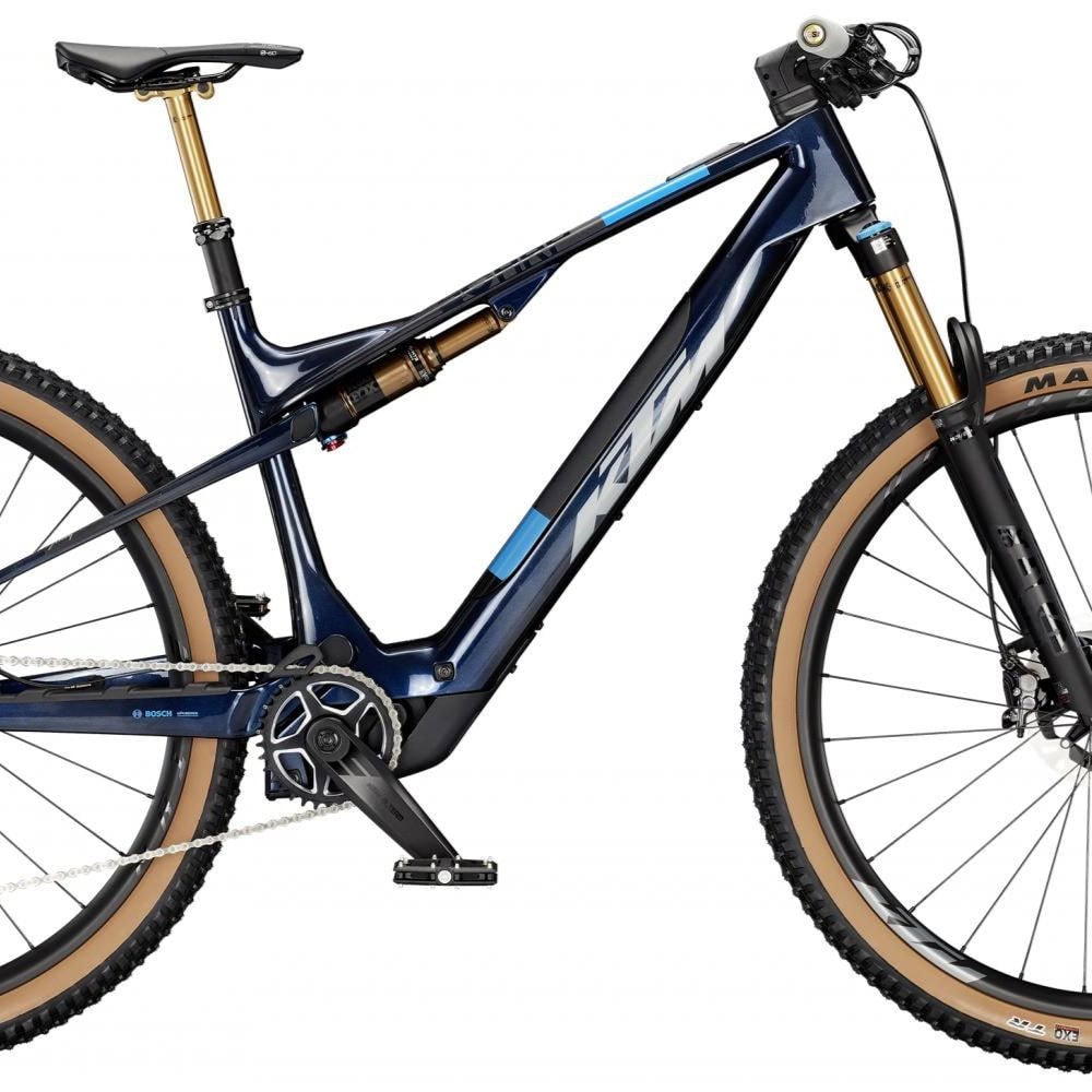 Horský elektrobicykel KTM Macina Scarp SX Prime Transparent Blue - 29" bicykle - 3