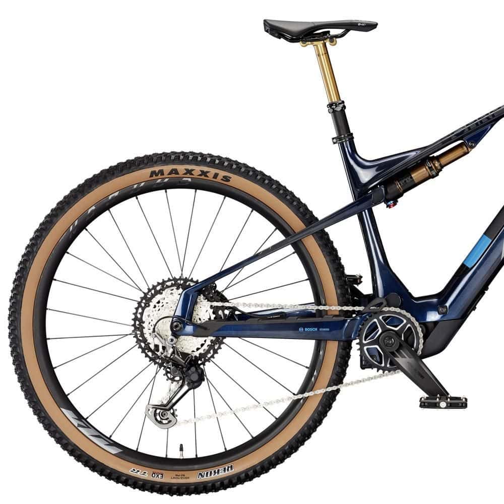 Horský elektrobicykel KTM Macina Scarp SX Prime Transparent Blue - 29" bicykle - 4