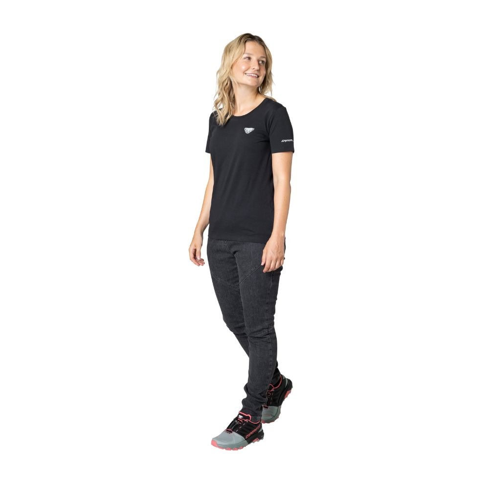 Tričko DYNAFIT 24/7 Graphic T-shirt W Black out/Concentric Running - Dámske oblečenie - 3