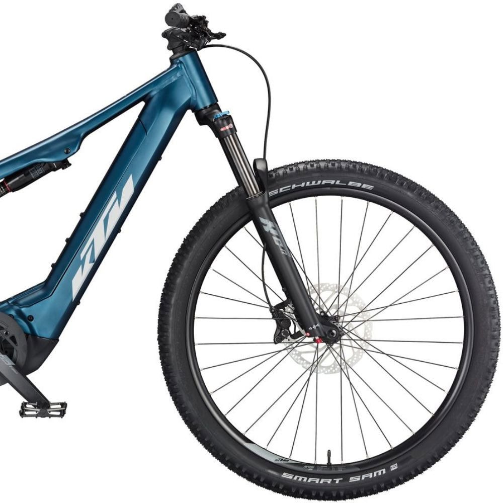 Horský elektrobicykel KTM Macina Chacana 591 Vital Blue Matt - 29" bicykle - 2