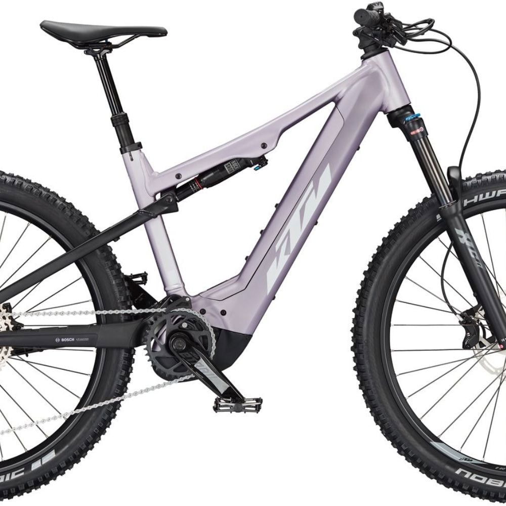 Horský elektrobicykel KTM Macina Lycan 772 Glorious Levander Matt - 27,5" bicykle - 3