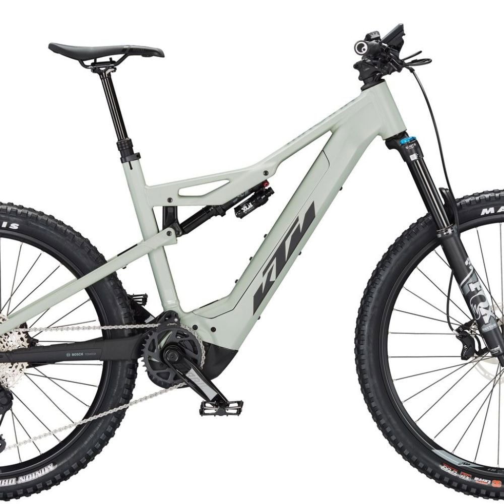 Horský elektrobicykel KTM Macina Kapoho 7972 Dew Silver Matt - 29" bicykle - 3