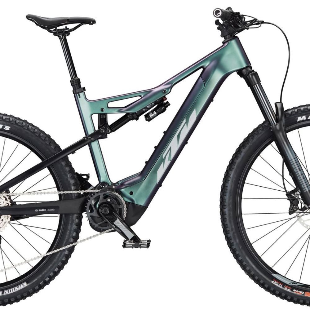 Horský elektrobicykel KTM Macina Kapoho Elite Space Galaxy Matt - 29" bicykle - 3