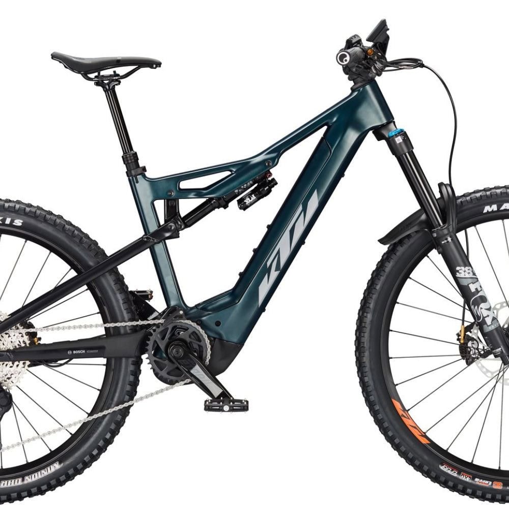 Horský elektrobicykel KTM Macina Prowler Master Trans Space Gal M - 29" bicykle - 3