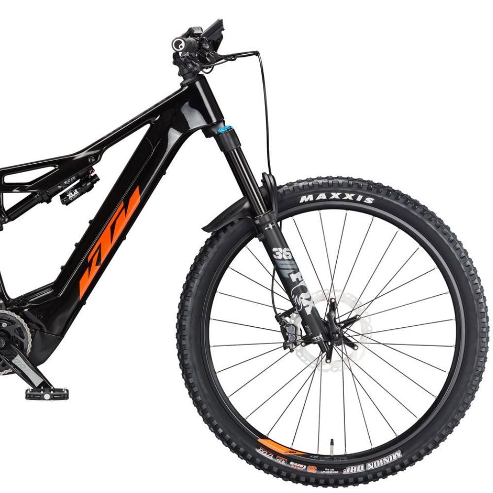 Horský bicykel KTM Macina Kapoho Master Flaming Black - 29" bicykle - 2