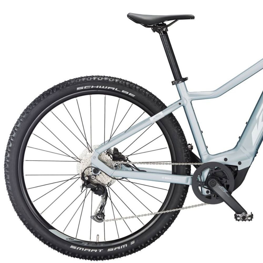 Horský elektrobicykel KTM Macina Race 592 Glorious Azzurro Silver Matt - 29" bicykle - 4