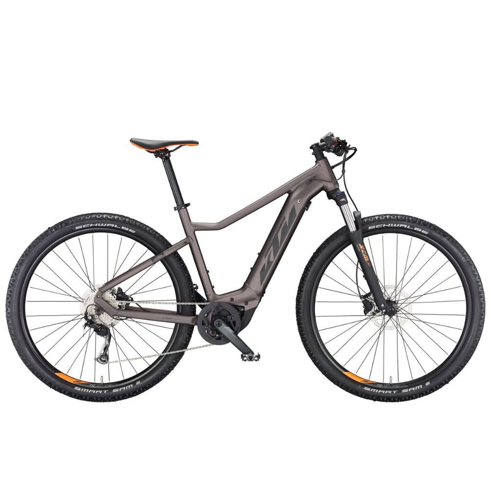 Horský elektrobicykel KTM Macina Race 592 Elderberry Matt - 29" bicykle - 1