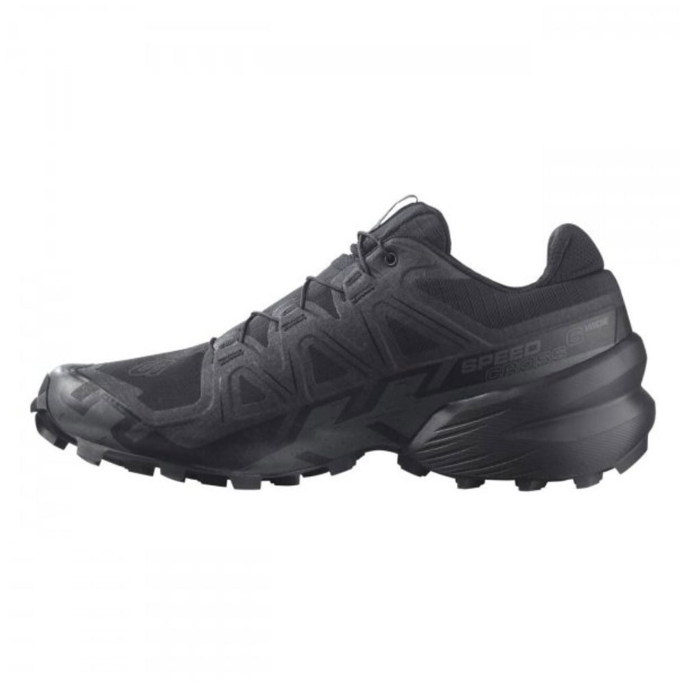 Obuv SALOMON Speedcross 6 Wide Black/Black/Phant - Športová obuv - 2