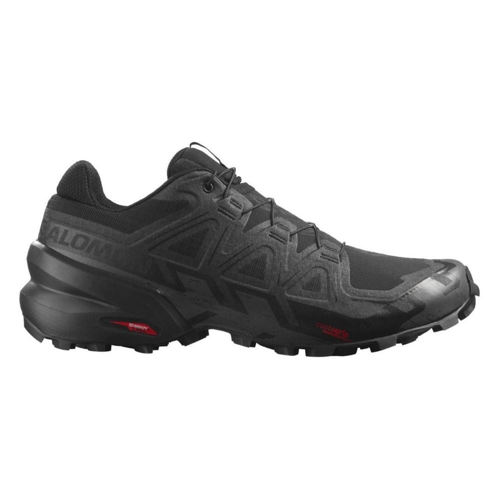 Obuv SALOMON Speedcross 6 Wide Black/Black/Phant - Športová obuv - 1