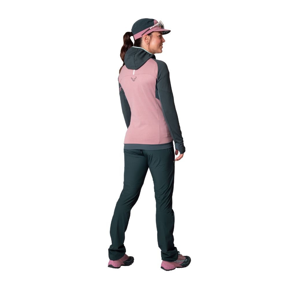 Mikina DYNAFIT Transalper Polartec Hooded Jacket W Blueberry - Mikiny s kapucňou - 3