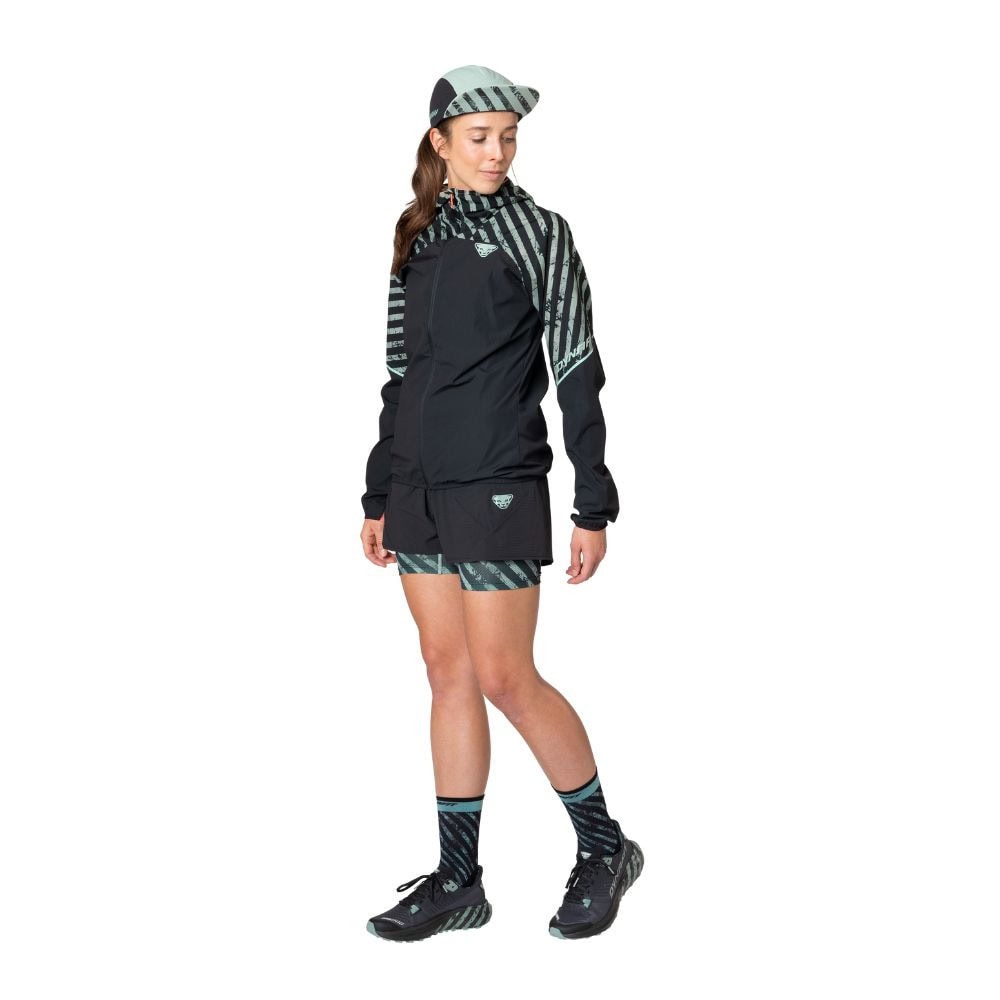 Bunda DYNAFIT Trail Wind Jacket W Jadelite - Bundy & Overaly & Vesty - 3