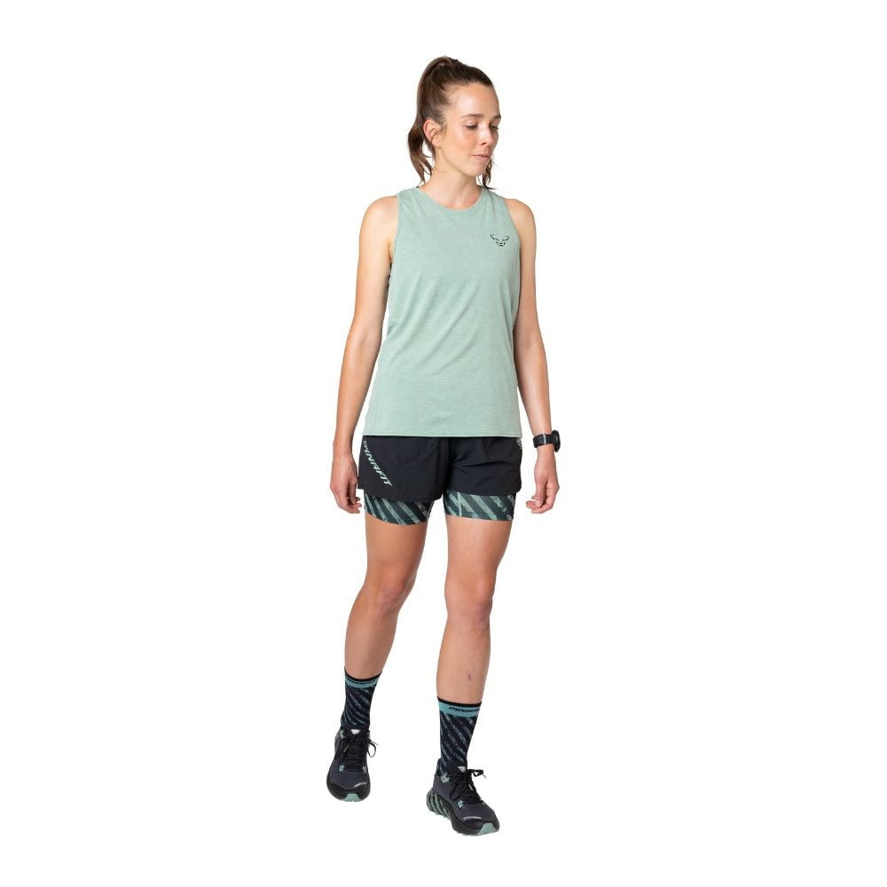 Kraťasy DYNAFIT Trail 2IN1 Short W Black Out - Dámske oblečenie - 2