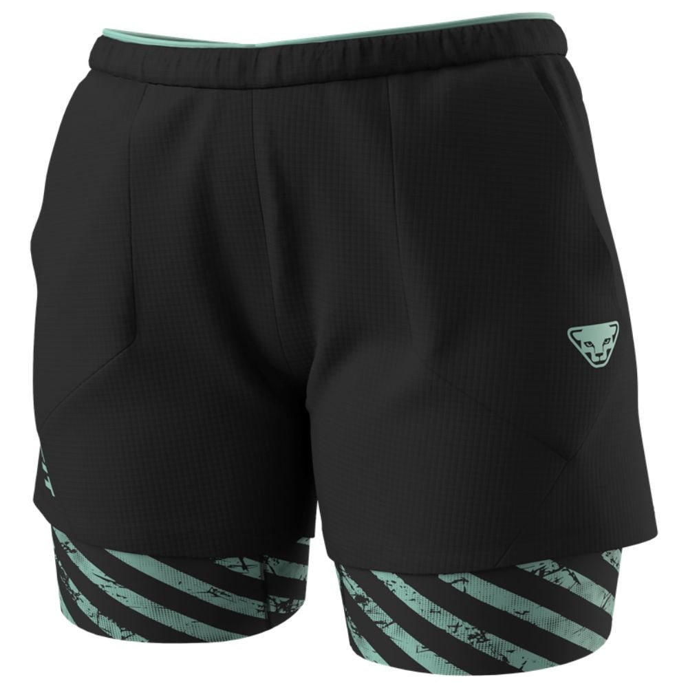 Kraťasy DYNAFIT Trail 2IN1 Short W Black Out - Dámske oblečenie - 1