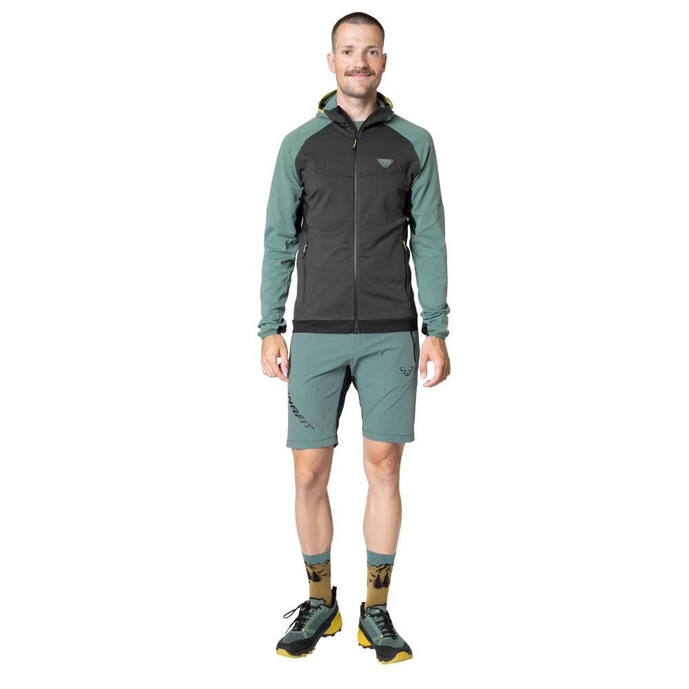 Mikina DYNAFIT Transalper Polartec Hooded Jacket M Atlantic - Technické mikiny - 3