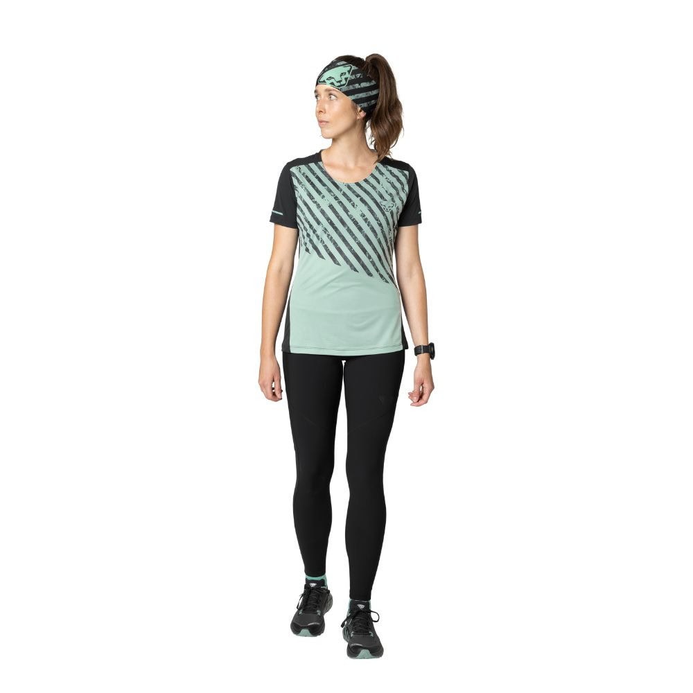 Tričko DYNAFIT Alpine Shirt W Jadelite - Dámske oblečenie - 2