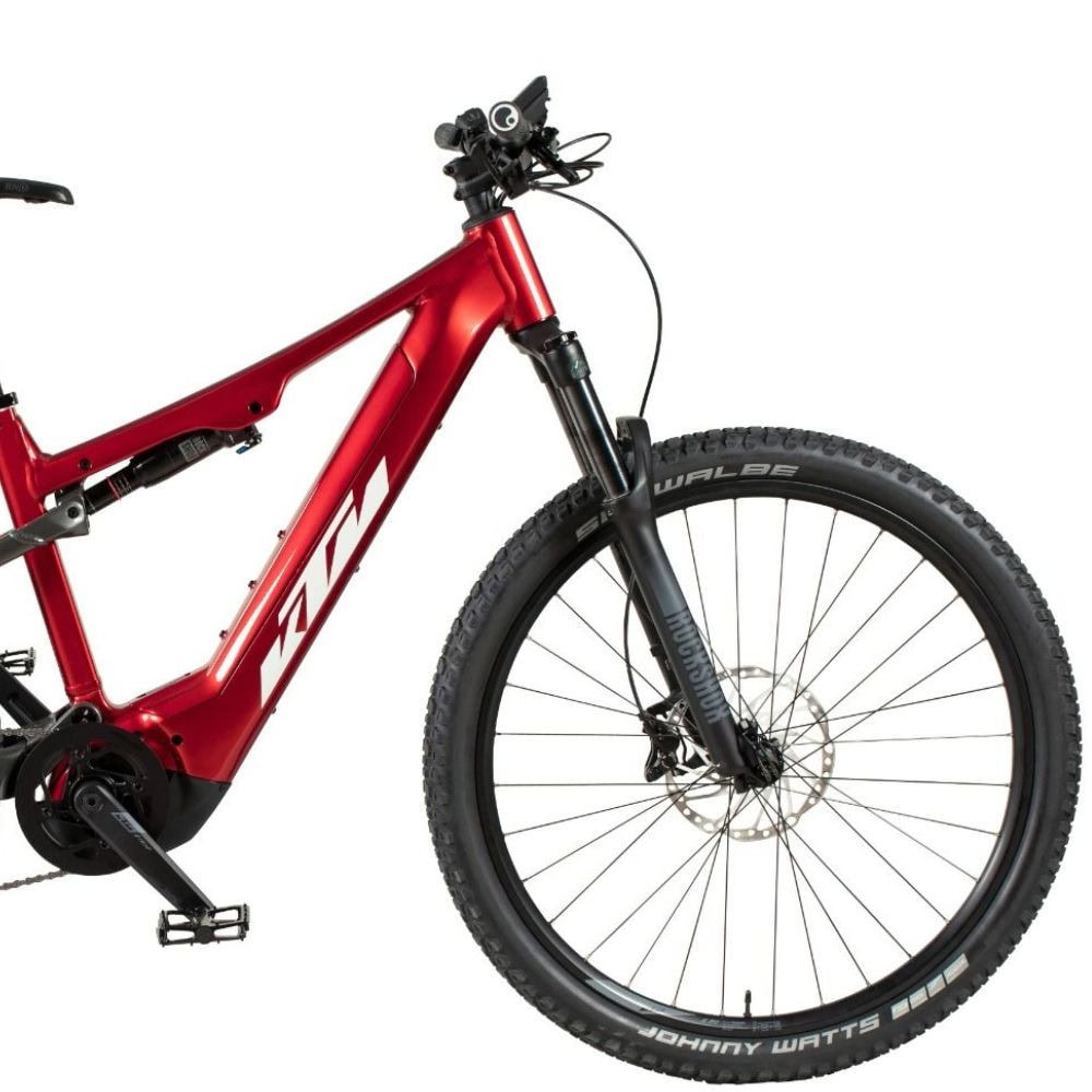 Horský elektrobicykel KTM M. Chacana Pro LTD (S) Chrome Red - 29" bicykle - 2