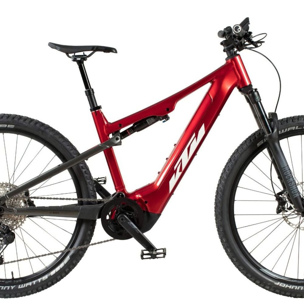 Horský elektrobicykel KTM M. Chacana Pro LTD (S) Chrome Red - 29" bicykle - 3