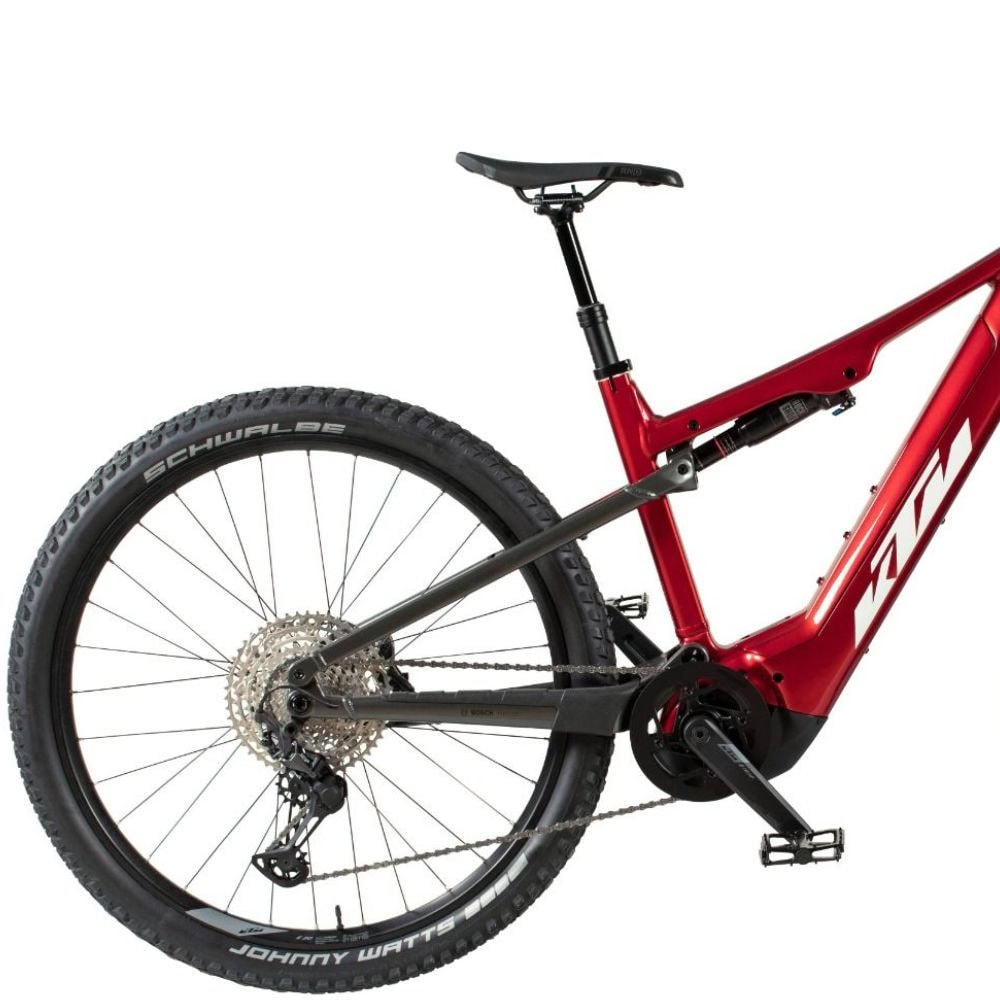 Horský elektrobicykel KTM M. Chacana Pro LTD (S) Chrome Red - 29" bicykle - 4