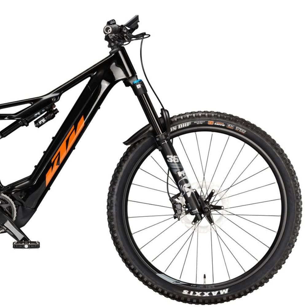 Horský elektrobicykel KTM Macina Kapoho LTD64 Flaming Black - 29" bicykle - 2