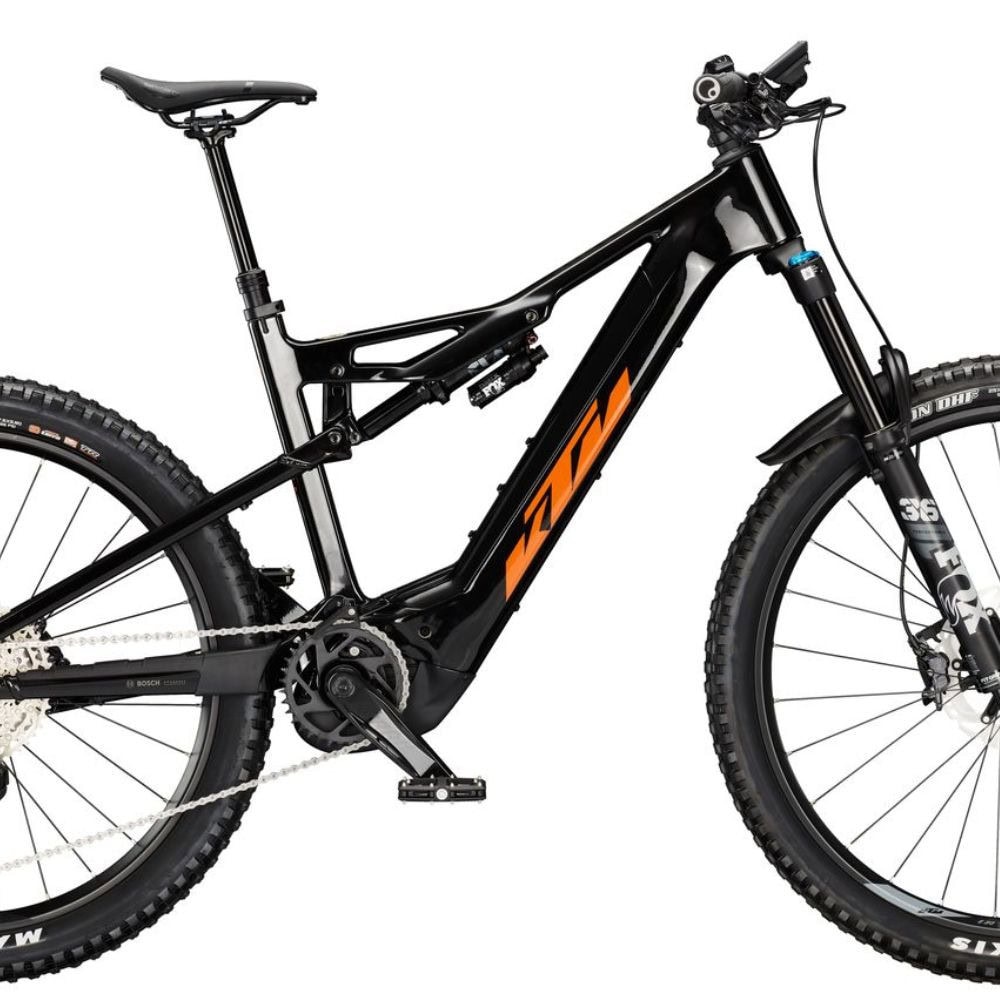 Horský elektrobicykel KTM Macina Kapoho LTD64 Flaming Black - 29" bicykle - 3