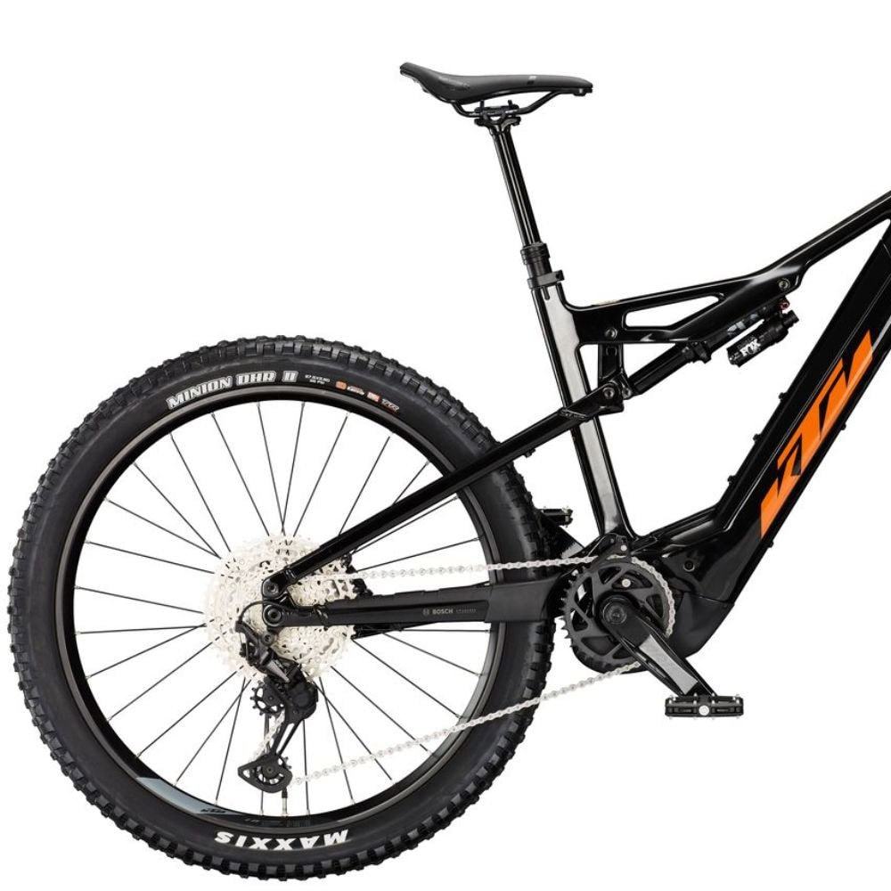Horský elektrobicykel KTM Macina Kapoho LTD64 Flaming Black - 29" bicykle - 4