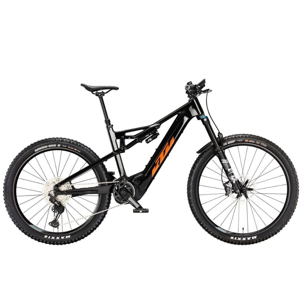 Horský elektrobicykel KTM Macina Kapoho LTD64 Flaming Black - 29" bicykle - 1