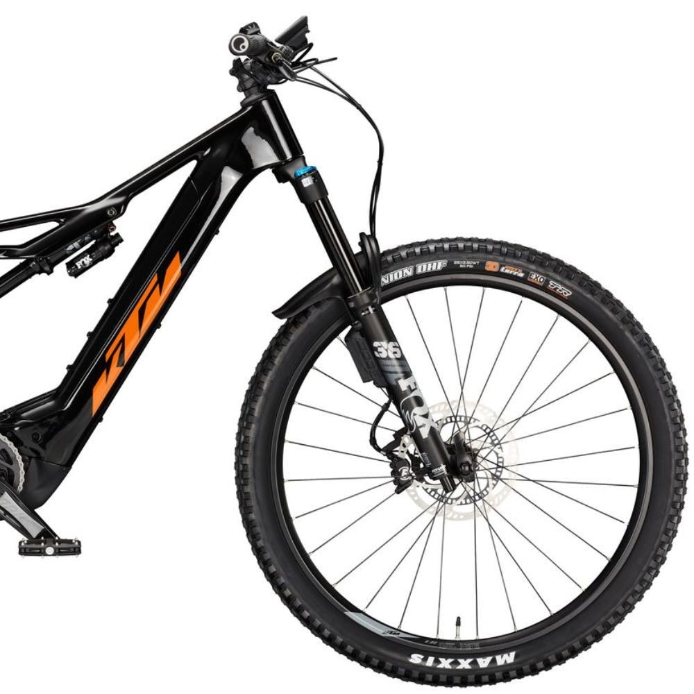 Horský elektrobicykel KTM Macina Kapoho LTD64 ABS Flaming Black - 29" bicykle - 2