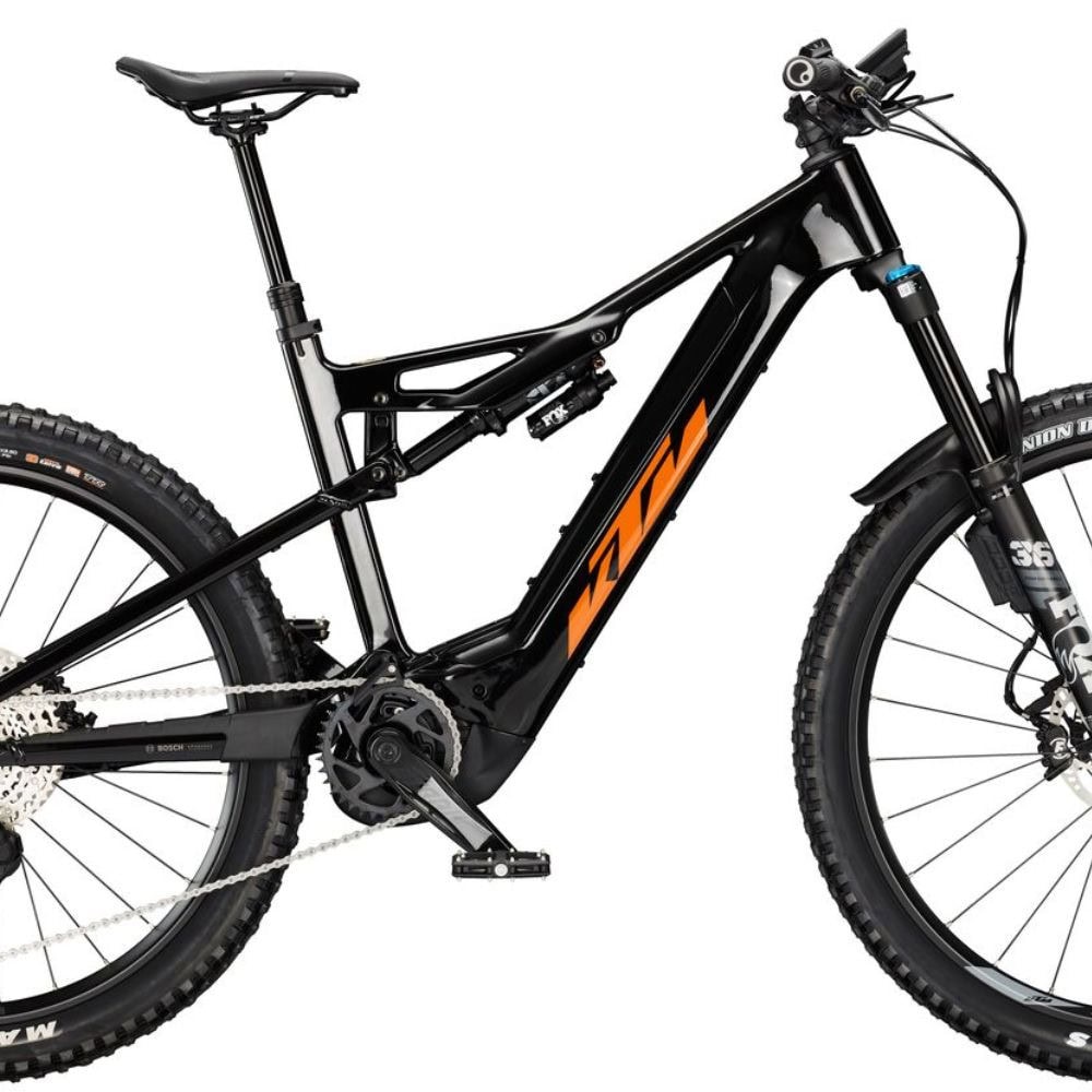 Horský elektrobicykel KTM Macina Kapoho LTD64 ABS Flaming Black - 29" bicykle - 3