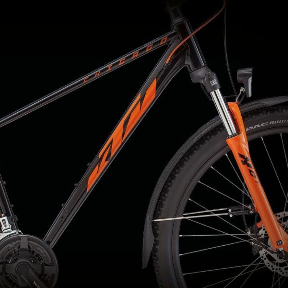 Horský bicykel KTM Chicago Street 29 Flaming Black - Bicykle - 2