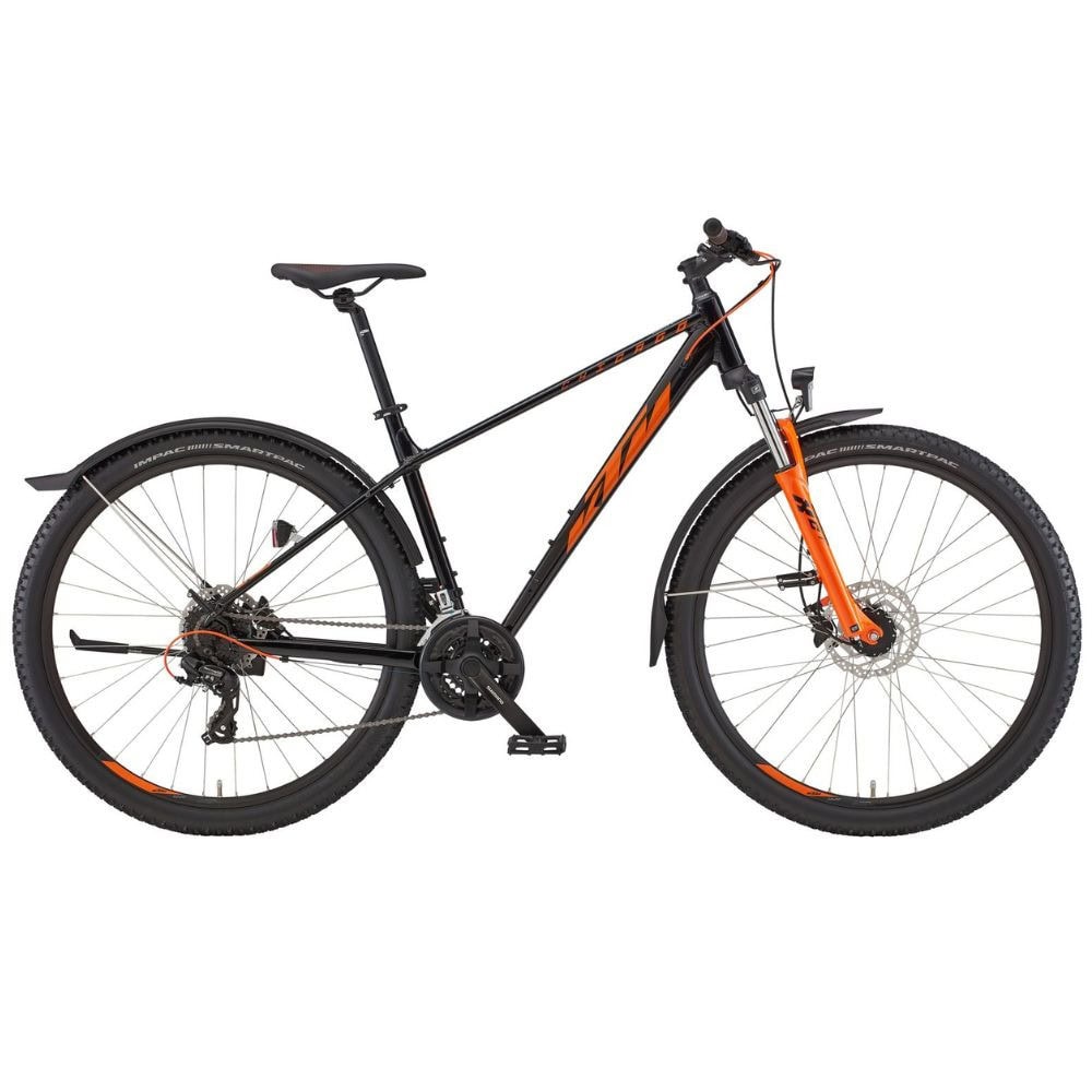 Horský bicykel KTM Chicago Street 29 Flaming Black - Bicykle - 1