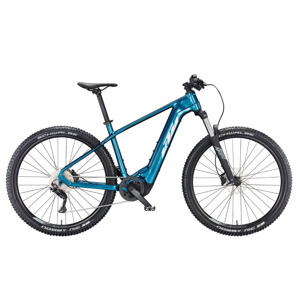 Horský elektrobicykel KTM Macina Team 691 Vital Blue - 29" bicykle - 1