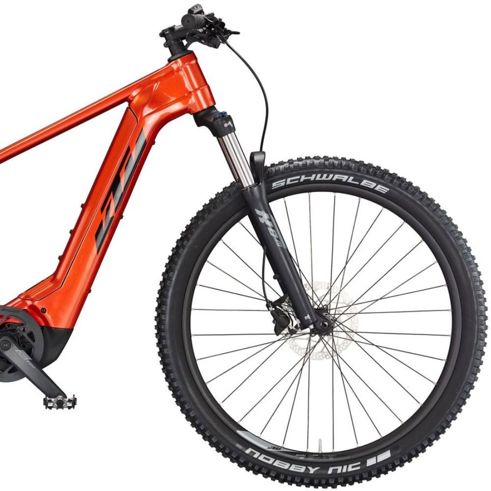 Horský elektrobicykel KTM Macina Team 793 Burnt Orange - 29" bicykle - 2