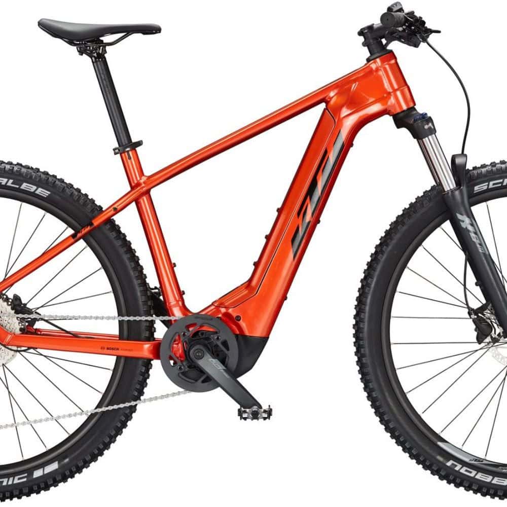 Horský elektrobicykel KTM Macina Team 793 Burnt Orange - 29" bicykle - 3