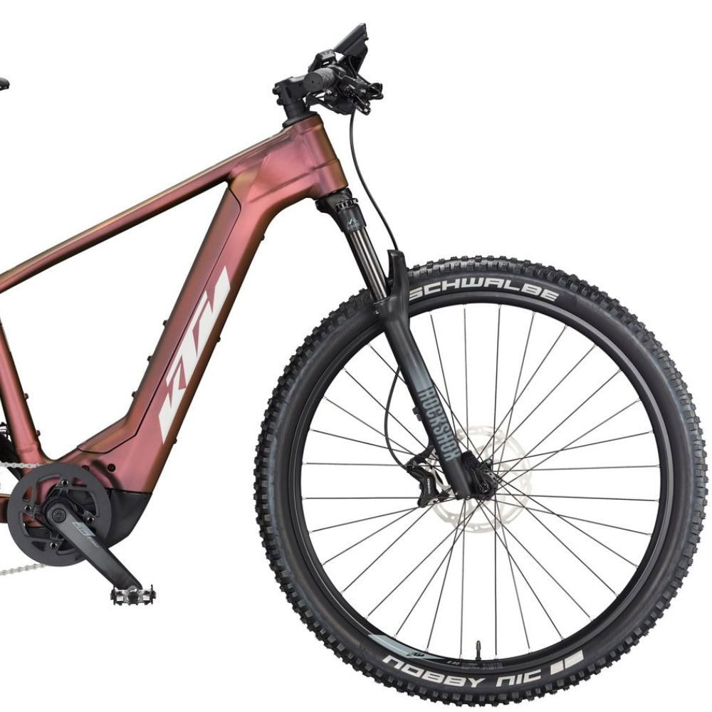 Horský elektrobicykel KTM Macina Team 792 Glorious Sunset Matt - 29" bicykle - 2