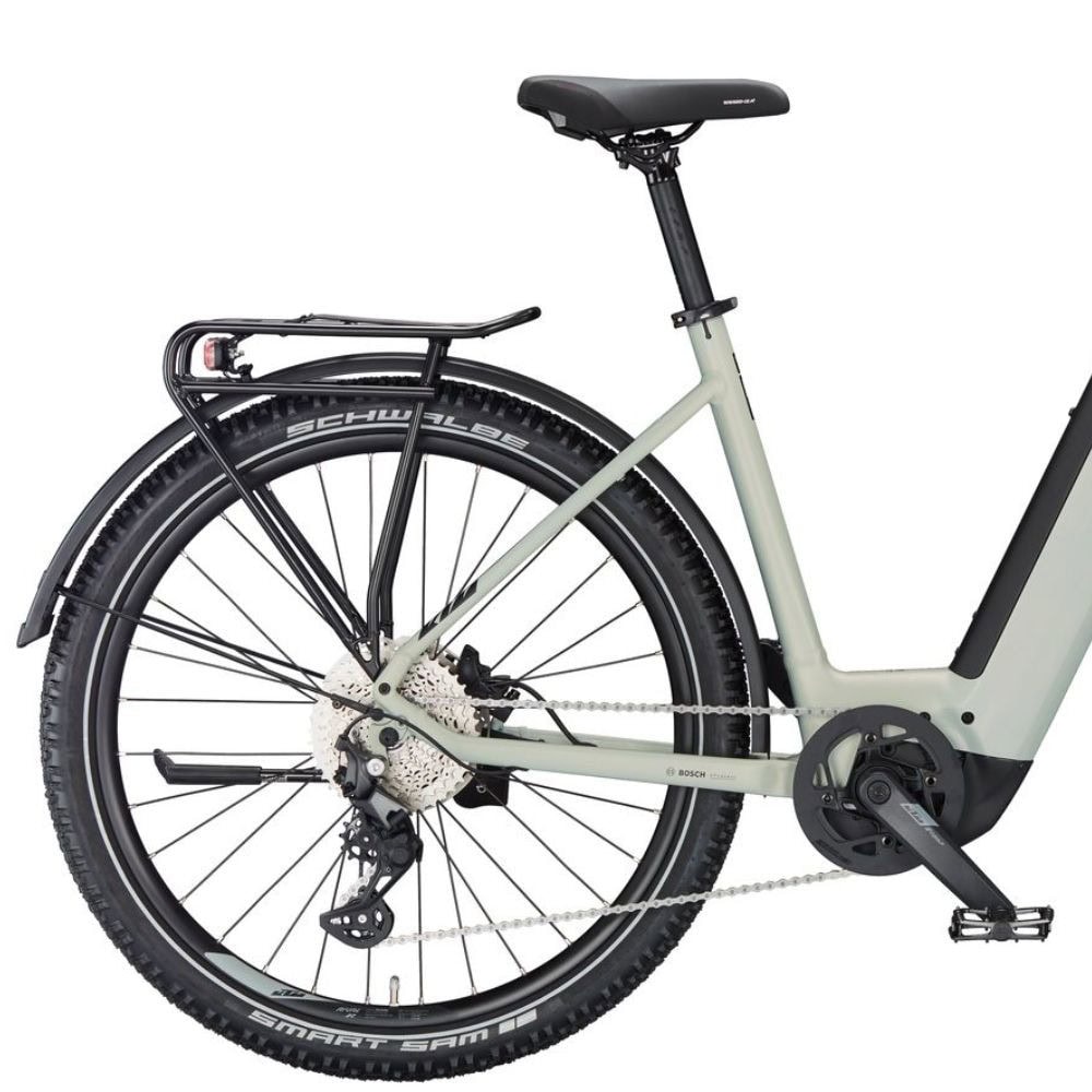 Horský elektrobicykel KTM Macine Area 571 LFC Dew Silver Matt - 27,5" bicykle - 4
