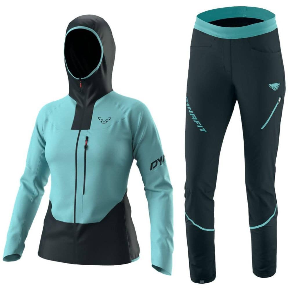 Komplet DYNAFIT Transalper DST W Marine Blue & DYNAFIT Transalper Hybrid Pant W Blueberry - SETY - Turistické oblečenie - 1