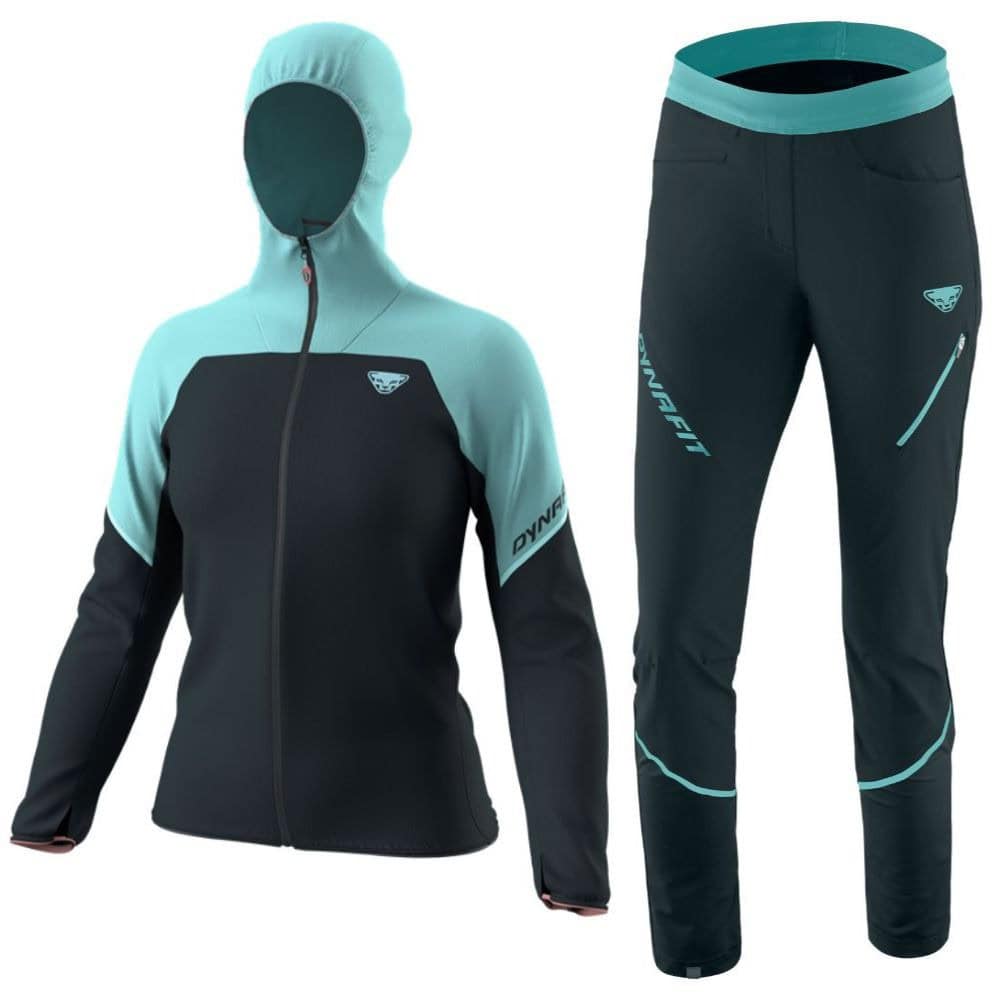 Komplet DYNAFIT Alpine Wind Jacket W Marine Blue & DYNAFIT Transalper Hybrid Pant W Blueberry - SETY - Turistické oblečenie - 1