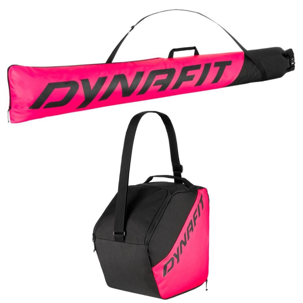 Vak na lyže a lyžiarky DYNAFIT Ski Bag & Boot Bag Pink Glo Black Out - Vaky na lyže - 1