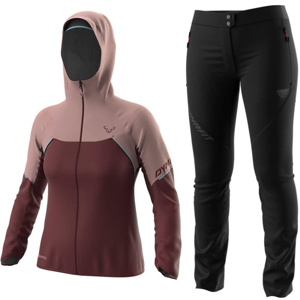 Komplet DYNAFIT Alpine Gore-Tex W Mokarosa & Transalper 2 Light Dst Pnt W Black out - SETY - Turistické oblečenie - 1