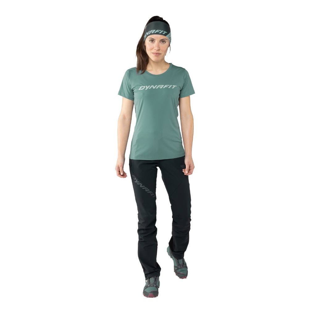 Tričko DYNAFIT Traverse T-shirt Women Atlantic - Dámske oblečenie - 2