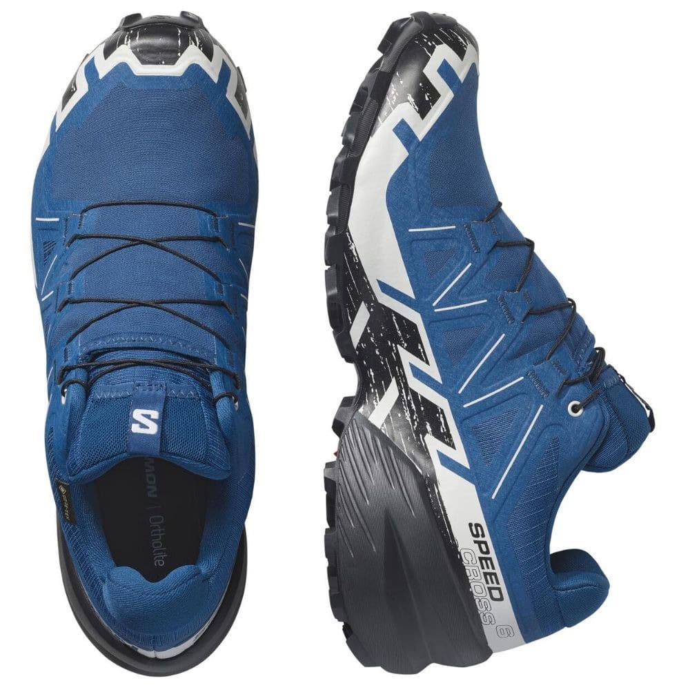Obuv SALOMON Speedcross 6 GTX Poseid/Black/LunRo - Športová obuv - 3