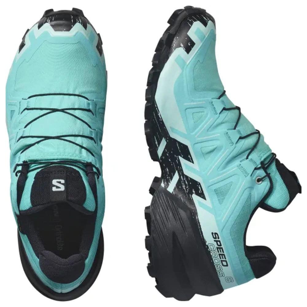 Obuv SALOMON Speedcross 6 GTX W Blue Curacao/Bla - Športová obuv - 4