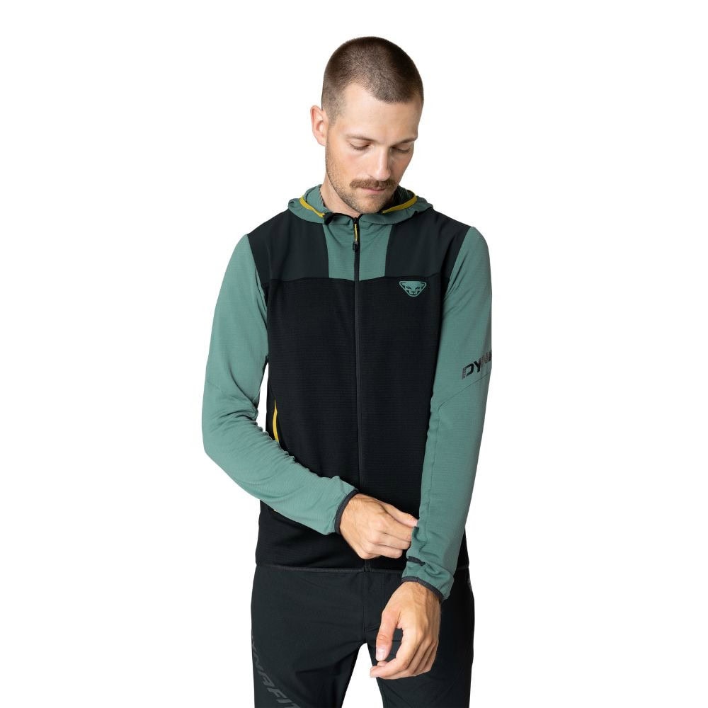 Mikina DYNAFIT Traverse PTC Hooded Jacket M Atlantic - Mikiny s kapucňou - 4