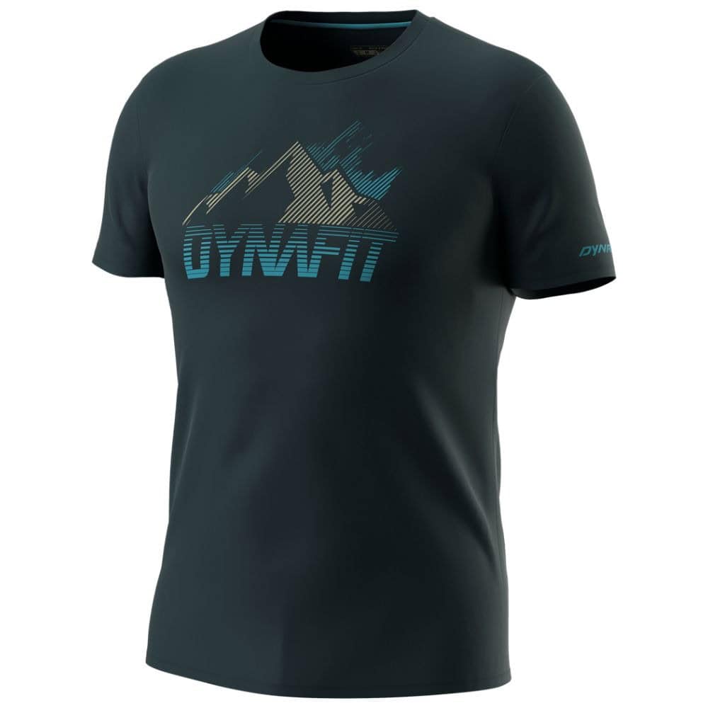 Tričko DYNAFIT Transalper Graphic M Rock Blueberry - DYNAFIT - 1