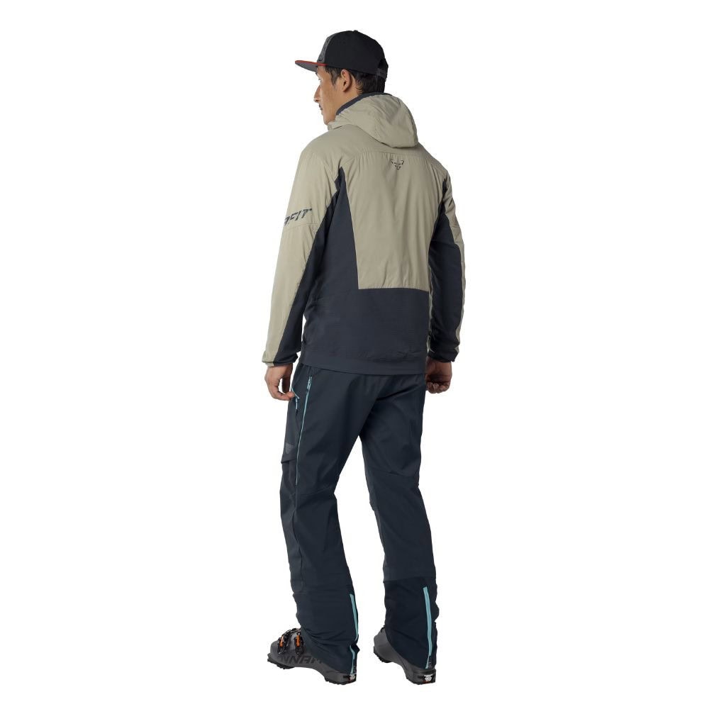 Bunda DYNAFIT Free Alpha® Direct Jacket M Rock Khaki - Bundy na bežky a skialp - 3