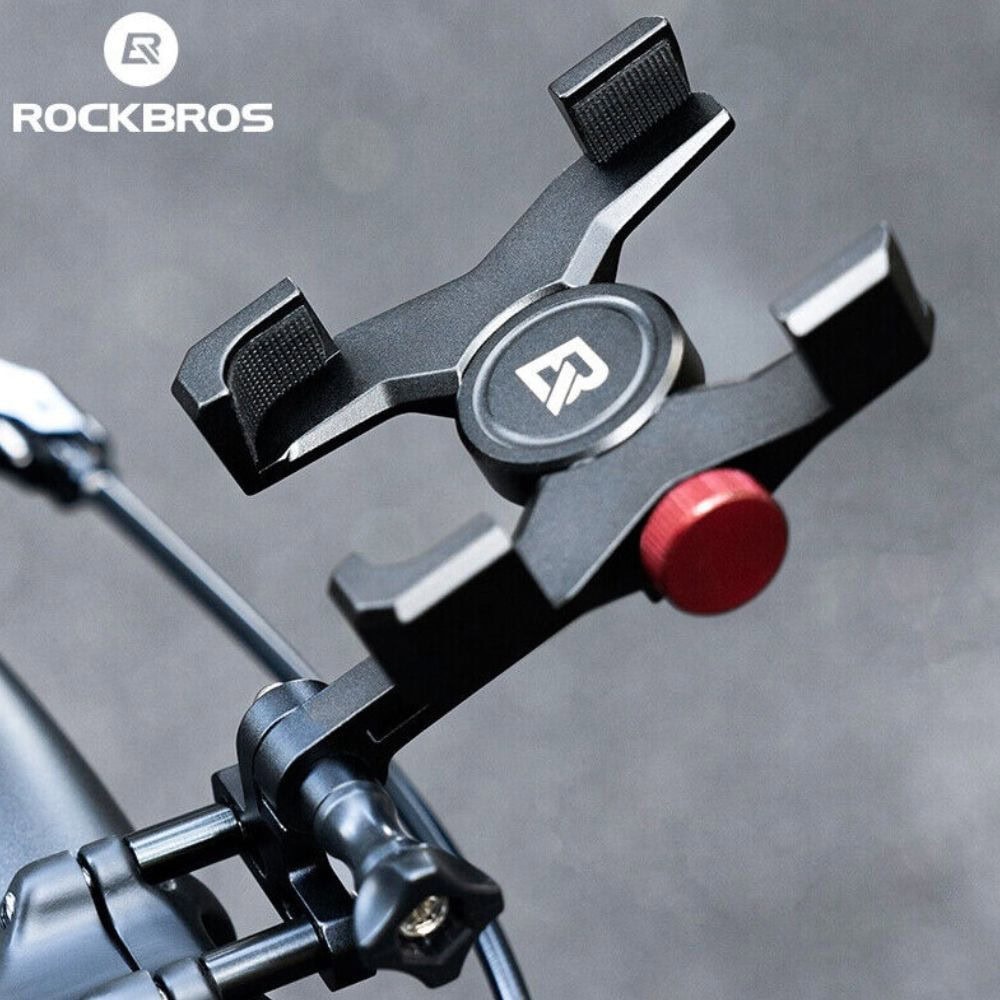 Držiak na mobil ROCKBROS s montážou do predstavca - Doplnky k cyclopočítačom - 2