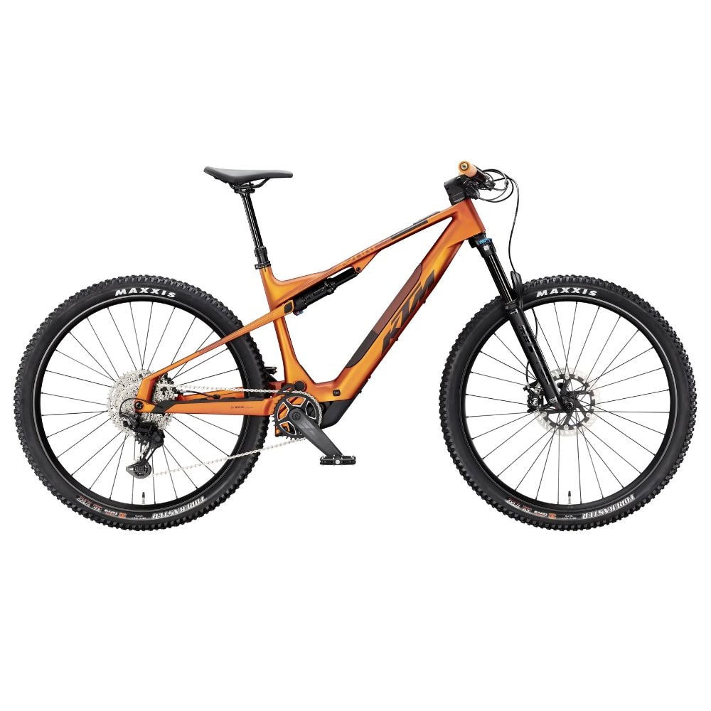 Horský elektrobicykel KTM Macina Scarp SX Master Burnt Orange - 29" bicykle - 1