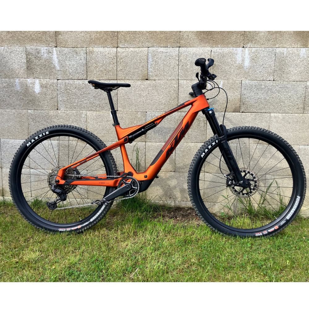 Horský elektrobicykel KTM Macina Scarp SX Master Burnt Orange - 29" bicykle - 8