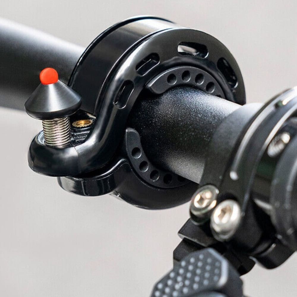 Zvonček na bicykel ROCKBROS Kompaktný Mini 100 DB Dural Žltý - Zvončeky - 2